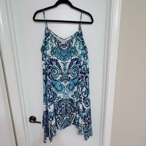 Spaghetti strap Paisley dress
